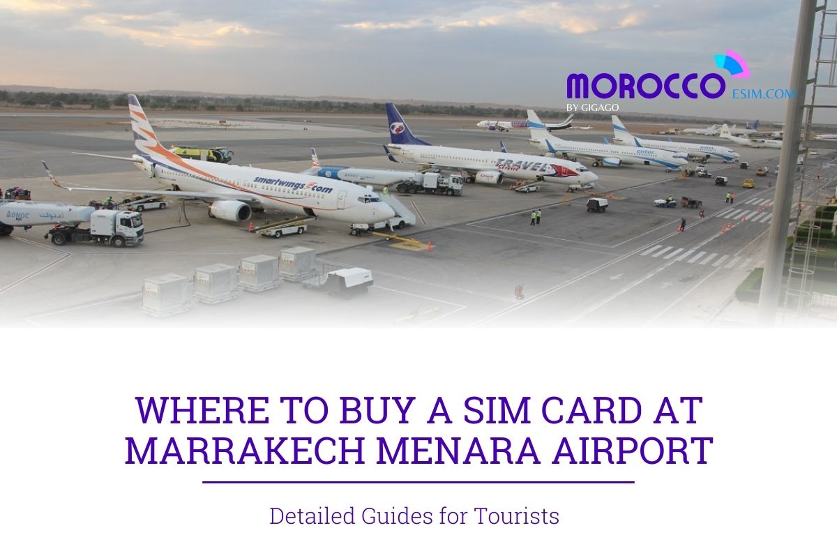 SIM card at Marrakech Menara Airport